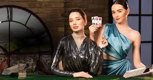 Player interface for Live Blackjack on bintangchip mobile app