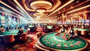 Live dealer blackjack table at bintangchip